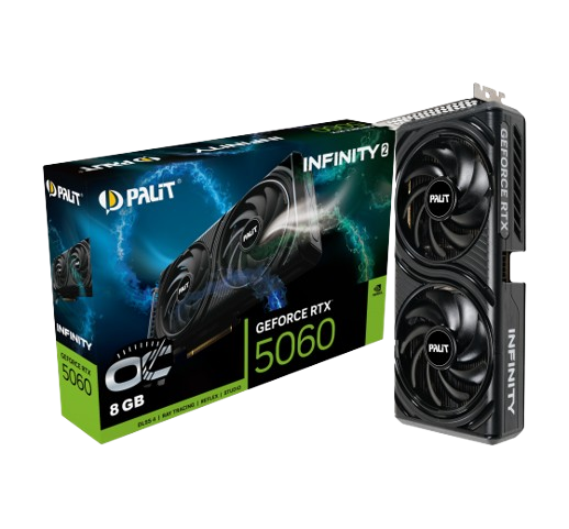 TARJETA DE VIDEO PALIT RTX 5060 INFINITY 2 OC 8GB GDDR7