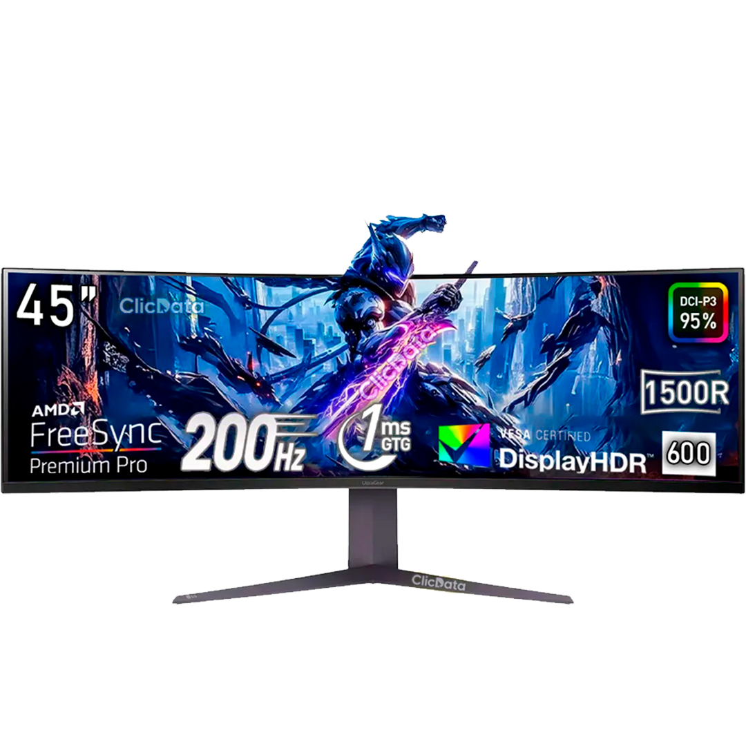 MONITOR 45 LG GAMING  ULTRAGEAR 45GR75DC-B 2K QHD 200hz 1MS CURVO