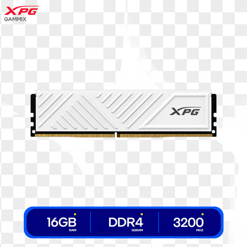 MEMORIA RAM, XPG,D35 16GB DDR4 3200MHz WHITE
