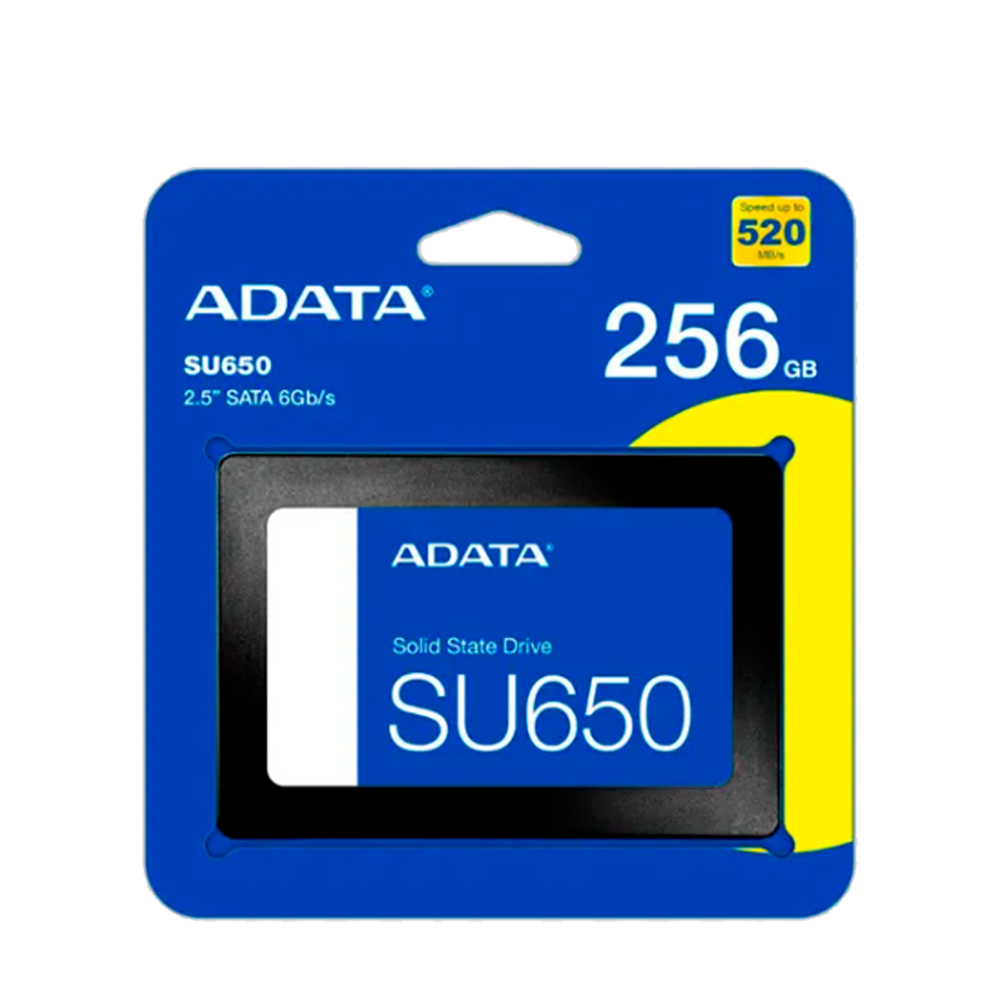 SSD, ADATA SU650, SATA 2.5 256GB 520MB/S