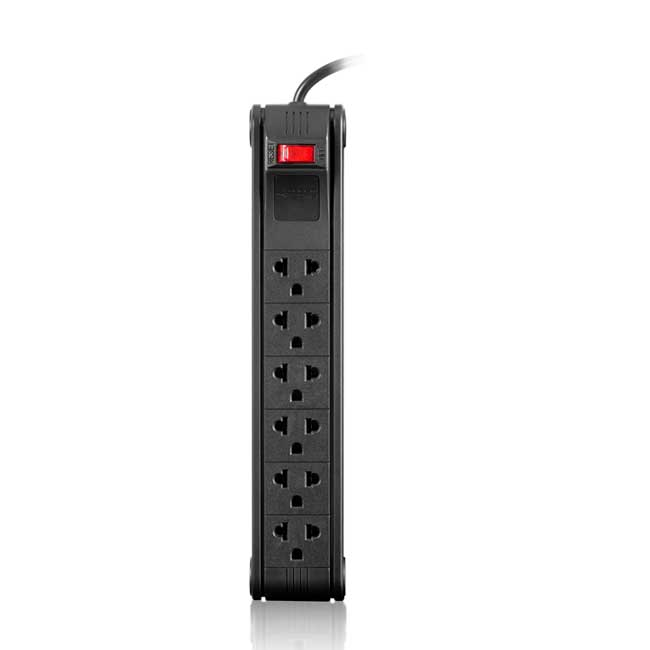 SUPRESOR DE PICOS POWER LITE PLI 557, 6 TOMAS 1.2 METROS